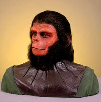 Planet of the Apes collectible display bust