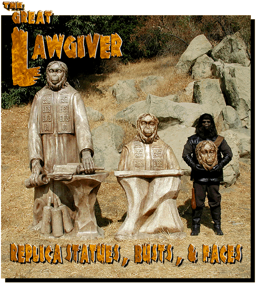 FullSize Lawgiver statue